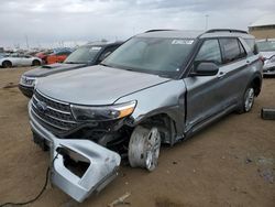 Salvage cars for sale from Copart Brighton, CO: 2023 Ford Explorer XLT