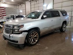 Salvage cars for sale from Copart Columbia, MO: 2016 Chevrolet Suburban K1500 LTZ