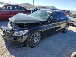 Vehiculos salvage en venta de Copart North Las Vegas, NV: 2016 Mercedes-Benz C300