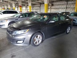 Salvage cars for sale from Copart Woodburn, OR: 2015 KIA Optima LX