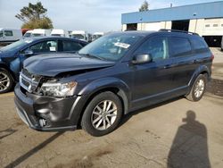 Salvage cars for sale from Copart Woodhaven, MI: 2015 Dodge Journey SXT