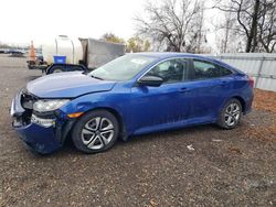 Salvage cars for sale from Copart London, ON: 2017 Honda Civic LX