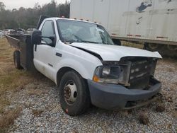 Salvage cars for sale from Copart Grenada, MS: 2004 Ford F350 Super Duty