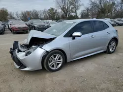 Toyota salvage cars for sale: 2019 Toyota Corolla SE