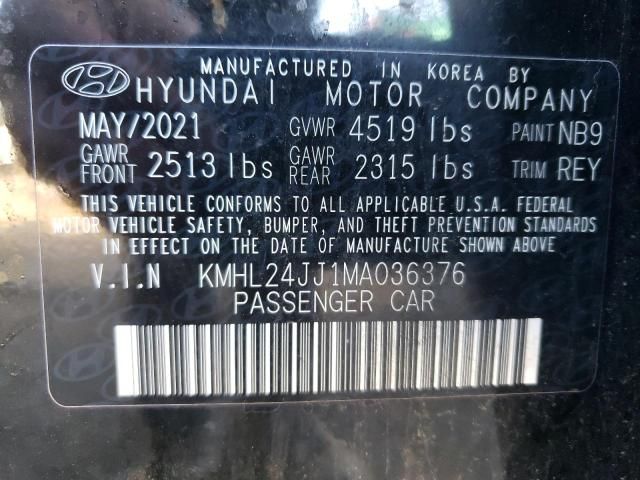 2021 Hyundai Sonata Hybrid