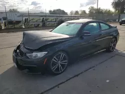 BMW 4 Series salvage cars for sale: 2016 BMW 435 I