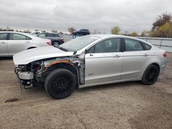 Salvage cars for sale from Copart Ontario Auction, ON: 2018 Ford Fusion SE Phev