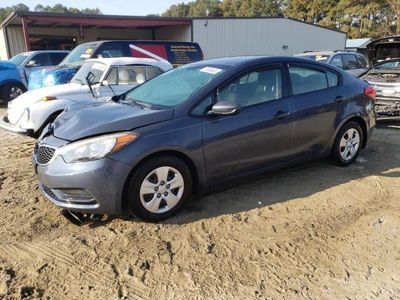 Salvage cars for sale from Copart Seaford, DE: 2016 KIA Forte LX