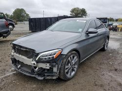 Mercedes-Benz C300 salvage cars for sale: 2019 Mercedes-Benz C300