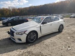 Infiniti q50 Luxe salvage cars for sale: 2019 Infiniti Q50 Luxe