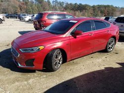 Salvage cars for sale at Seaford, DE auction: 2020 Ford Fusion SEL