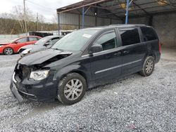 Salvage cars for sale at Cartersville, GA auction: 2014 Chrysler Town & Country Touring