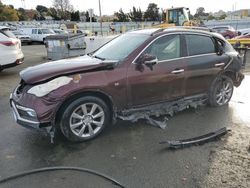 Infiniti QX50 salvage cars for sale: 2016 Infiniti QX50