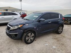 Salvage cars for sale from Copart Houston, TX: 2016 KIA Sportage EX