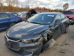 Chevrolet salvage cars for sale: 2017 Chevrolet Malibu LS