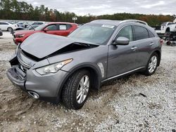 Salvage cars for sale from Copart Ellenwood, GA: 2014 Infiniti QX70