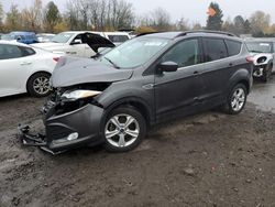 Salvage cars for sale at Portland, OR auction: 2015 Ford Escape SE