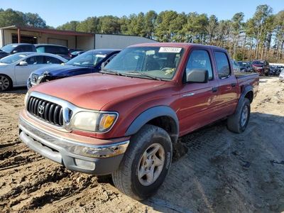 Salvage cars for sale from Copart Seaford, DE: 2001 Toyota Tacoma Double Cab