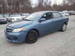 Toyota salvage cars for sale: 2012 Toyota Corolla Base