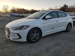 Salvage cars for sale at Grantville, PA auction: 2017 Hyundai Elantra SE