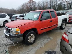 Salvage trucks for sale at North Billerica, MA auction: 2004 GMC New Sierra K1500