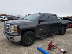 Salvage trucks for sale at West Warren, MA auction: 2015 Chevrolet Silverado K1500 LT