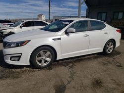 KIA Optima salvage cars for sale: 2015 KIA Optima LX