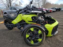 Salvage motorcycles for sale at Marlboro, NY auction: 2022 Can-Am Spyder Roadster F3-S