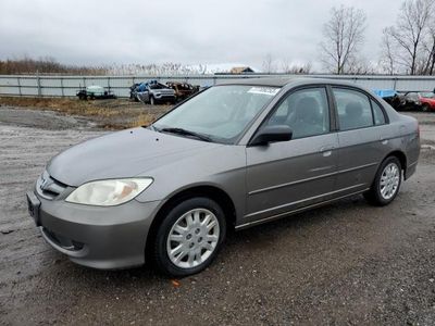 Salvage cars for sale from Copart Columbia Station, OH: 2004 Honda Civic LX