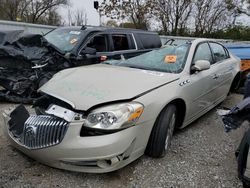 Salvage cars for sale at Dyer, IN auction: 2010 Buick Lucerne CXL