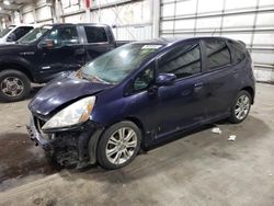 Salvage cars for sale at Woodburn, OR auction: 2009 Honda FIT Sport