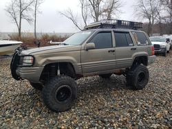 Salvage cars for sale at West Warren, MA auction: 1998 Jeep Grand Cherokee Limited