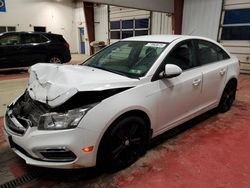 Salvage cars for sale from Copart Angola, NY: 2015 Chevrolet Cruze LT