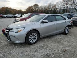 Salvage cars for sale at North Billerica, MA auction: 2016 Toyota Camry LE