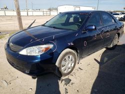 Salvage cars for sale at Temple, TX auction: 2004 Toyota Camry LE