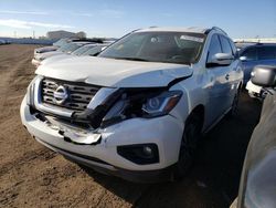 Vehiculos salvage en venta de Copart Brighton, CO: 2017 Nissan Pathfinder S