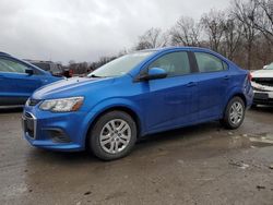 Salvage cars for sale from Copart Ellwood City, PA: 2017 Chevrolet Sonic LS