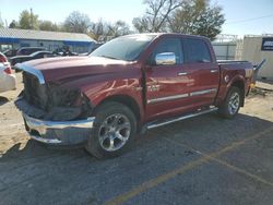 Salvage cars for sale from Copart Wichita, KS: 2013 Dodge 1500 Laramie