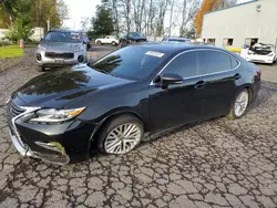 Salvage cars for sale from Copart Portland, OR: 2016 Lexus ES 350