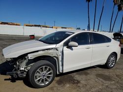 Salvage cars for sale at Van Nuys, CA auction: 2017 Ford Fusion SE