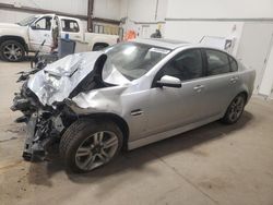 Pontiac salvage cars for sale: 2009 Pontiac G8