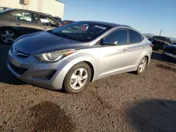 Salvage cars for sale at Tucson, AZ auction: 2015 Hyundai Elantra SE
