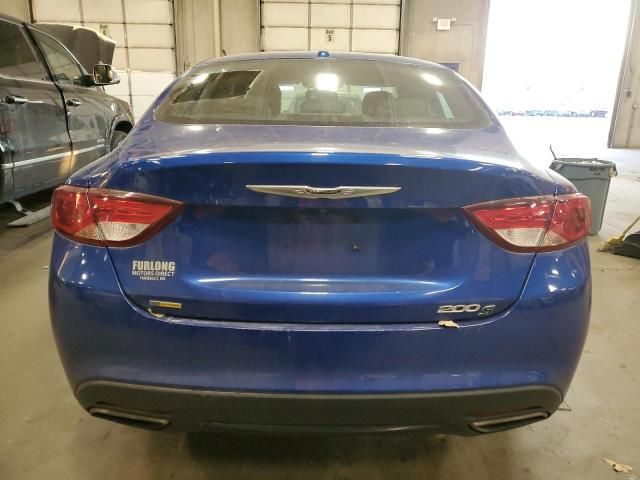 2016 Chrysler 200 S