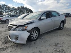 Salvage cars for sale from Copart Loganville, GA: 2011 Toyota Corolla Base