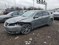 Salvage cars for sale from Copart Columbus, OH: 2013 Chrysler 200 Touring