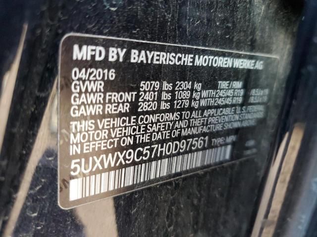 2017 BMW X3 XDRIVE28I
