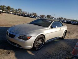 Salvage cars for sale from Copart Dyer, IN: 2004 BMW 645 CI Automatic