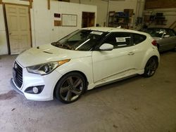 Salvage cars for sale at Ham Lake, MN auction: 2015 Hyundai Veloster Turbo