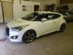 Hyundai Veloster Turbo salvage cars for sale: 2015 Hyundai Veloster Turbo