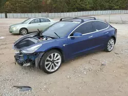 Salvage cars for sale at Gainesville, GA auction: 2020 Tesla Model 3